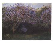 Claude Monet Les Repos Sous Les Lilas oil painting artist